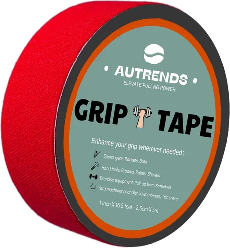 Miniatura 9 de Paquete de 2 cintas de agarre – Cinta de agarre de tela multiusos para barras de dominadas, mancuernas, equipos deportivos y de gimnasio