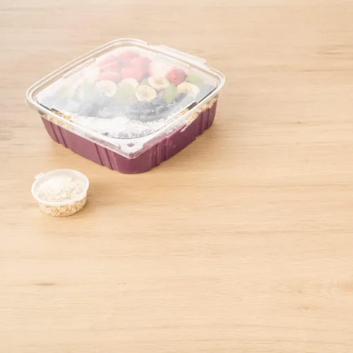 Miniatura 11 de Restaurantware Tamper Tek - Contenedores para llevar de 48 onzas, 100 recipientes a prueba de manipulaciones, tapa con bisagras, recipientes