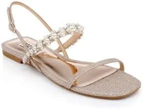 Miniatura 2 de Badgley Mischka Sandalia plana Natalee para mujer