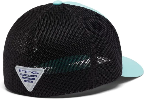 Miniatura 668 de Columbia - Gorra de malla con bandera con árboles unisex para adultos, corona alta