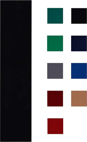 Accuplay 20 oz de fieltro para mesa de pool precortado - Elija para mesa de 7, 8 o 9 pies. Verde inglés, verde espora, azul, azul marino, rojo,