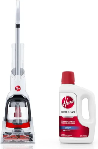 Miniatura 14 de Hoover PowerDash Pet + Máquina limpiadora compacta de alfombras, FH50704V + solución de limpieza diaria de alfombras de 64 onzas, champú de limpieza