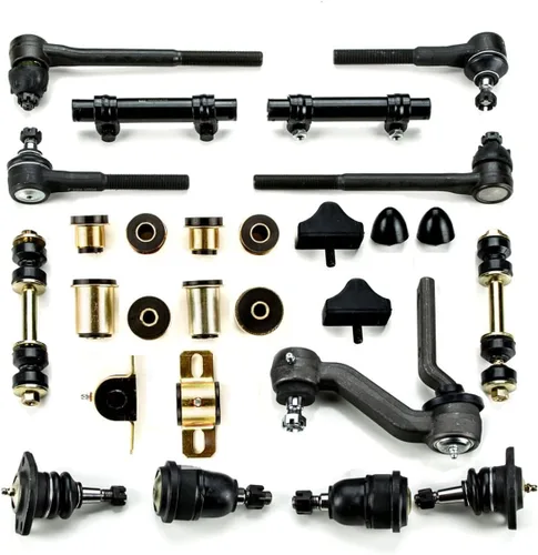Miniatura 9 de Andersen Restorations - Kit de reconstrucción de suspensión frontal de poliuretano negro compatible con Chevrolet Chevy II/Nova OEM Spec reemplazos