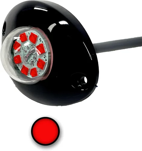 Miniatura 9 de Kit estroboscópico LED de perfil bajo de alta intensidad de 24 W, luz de advertencia de emergencia para camiones y automóviles, universal, 1 paquete