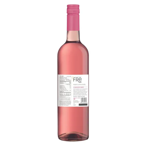 Miniatura 2 de Sutter Home Fre White Zinfandel from California Vineyards - Fragrant Strawberry Aromas with Pleasant, Lingering Finish (2 Pack, White Zinfandel)
