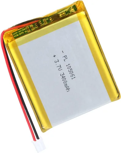 Miniatura 95 de 652030 Batería Lipo de 3.7V 350mAh 652030 Cargable Paquete de Batería de Polímero de Litio con Conector JST PH2.0mm para Dispositivo Electrónico