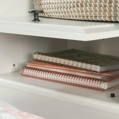 Miniatura 6 de Sauder Shoal Creek - Cabecero para libros, individual, acabado blanco suave