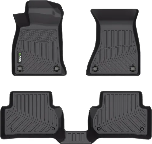 Miniatura 58 de HAFIDI® - Tapetes para auto con almacenamiento debajo del asiento, para todo clima, antideslizantes, de elastómero termoplástico, para la primera