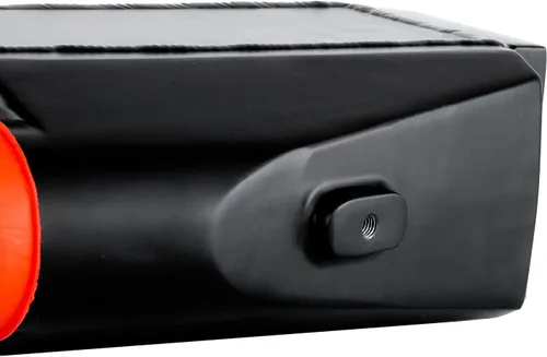 Miniatura 6 de Universal 11" X9.5" X3.5" 2.5" Intercooler de agua a aire Entrada de aire NPT 1/2 Negro