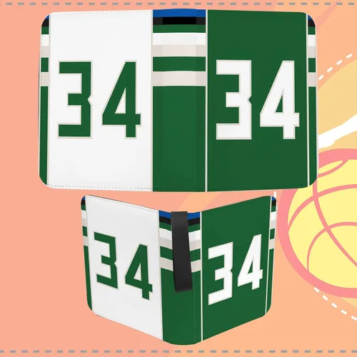 Miniatura 5 de Carpeta de tarjetas de baloncesto con fundas de 400 bolsillos, soporte para tarjetas de baloncesto #34 para coleccionista, organizador de carpetas