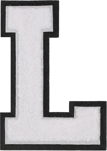 Miniatura 182 de GYGYL - 3 parches de letras deportivas de felpilla con purpurina, parches para planchar de tamaño grande para decoración de disfraces