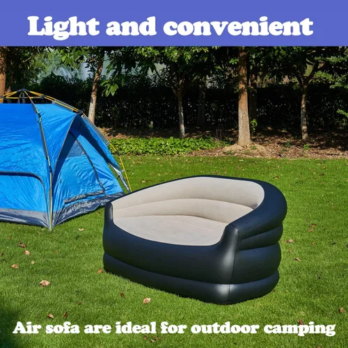 Miniatura 4 de Sofá inflable de aire, silla inflable para exteriores y sala de estar