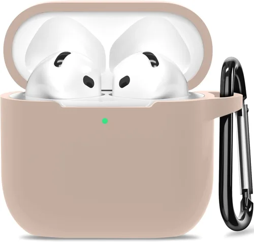 Miniatura 16 de Funda para AirPods 4, funda de silicona compatible con Apple AirPods de 4ª generación, color rojo