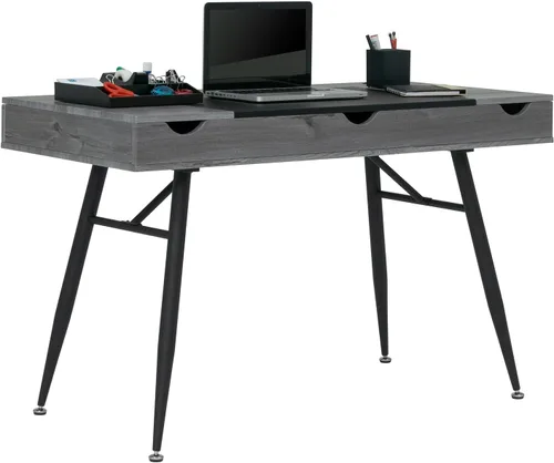 Miniatura 7 de Calico Designs Nook - Escritorio moderno para computadora portátil de oficina, estación de trabajo para el hogar de 47.25 pulgadas de ancho, ahorra