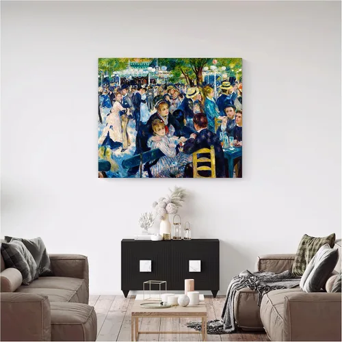 Miniatura 792 de A&T ARTWORK Campo de trigo con cipreses de Van Gogh Las reproducciones de arte clásico mundial, impresiones en lienzo giclée para decoración