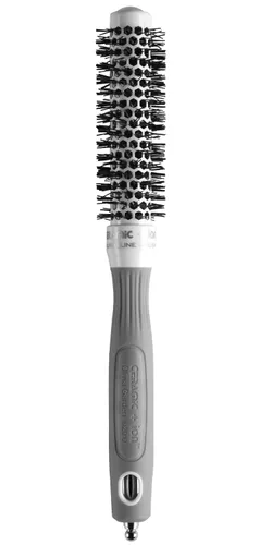 Miniatura 10 de Olivia Garden Ceramic + Ion Round Thermal Hair Brush - Not Electrical - Professional Blowout Brush for Normal to Thick Hair Blanco/Gris