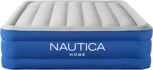 Miniatura 9 de Colchón de Aire Nautica Home Express Sleep Cama Hinchable para Huéspedes, Viaje y Camping: Sistema de Soporte y Comodidad con Vinilo Resistente a