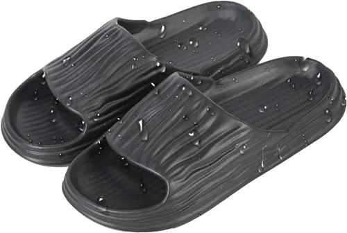Miniatura 2 de Zapatos de ducha con agujeros de drenaje, se secan rápidamente, antideslizantes, para interiores, hogar, dormitorio, piscina, sandalias de playa