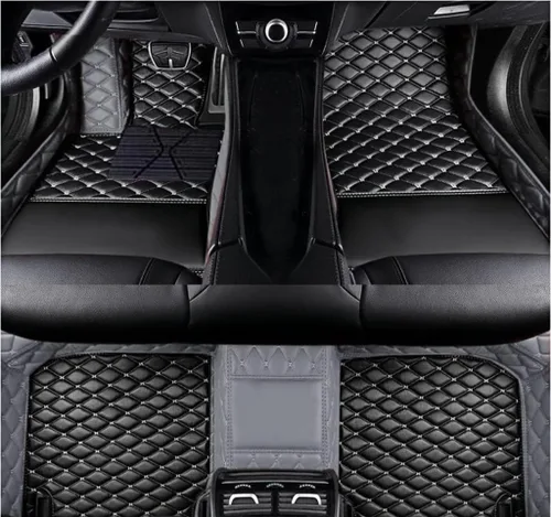 Miniatura 20 de OVINIX Alfombrillas personalizadas para el 99.9% de los sedán, SUV, deportes, todo tipo de clima, almohadillas de cuero, cobertura completa, forros