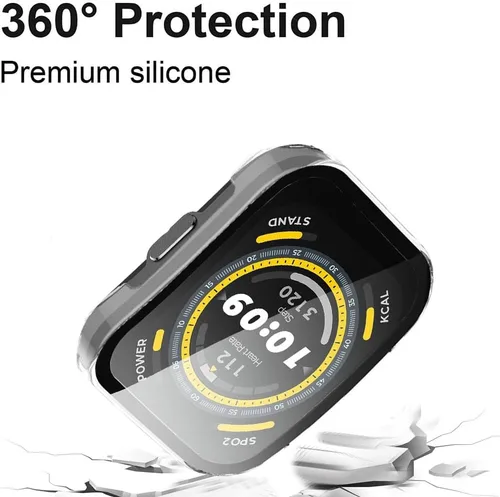 Miniatura 2 de Funda compatible con Amazfit Bip 5, Lamshaw Hard PC Case con protector de pantalla compatible con Amazfit Bip 5 Smart Watch