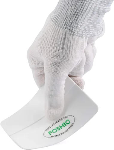Miniatura 2 de FOSHIO Paquete de 4 herramientas aplicadoras de vinilo profesionales para automóvil, escobilla económica de 4 pulgadas para teñir ventanas
