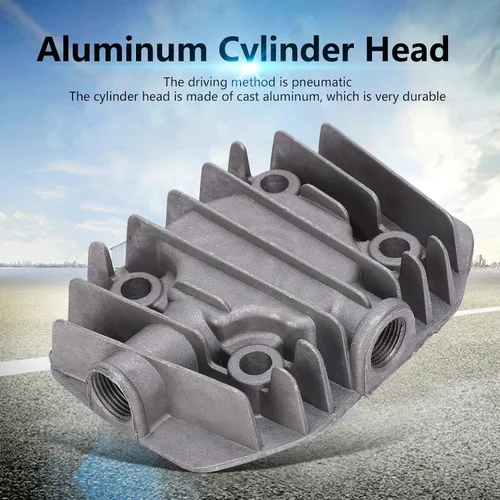 Miniatura 2 de Cilindro de comprr de aire de 2 piezas, pequeño 2. 3P aire Comprr Coolin piezas, cilindro de aluminio de 1.890 in x 2.441 in para Coolin eficiente