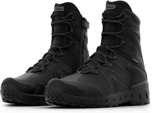 Miniatura 4 de First Tactical Botas AERO-TAC H2O con cremallera lateral para hombre de 8