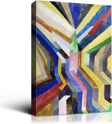 Miniatura 31 de Denzoer - Lienzo decorativo para pared, pintura abstracta, decoración de pared, pintura contemporánea con envoltura de galería, ilustraciones