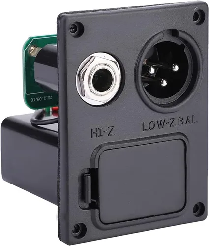 Miniatura 5 de Pasamer - Afinador de pasamer, Pickup Lcd de 5 bandas para guitarra acústica preamplificador ecualizador Lc-5 ecualizador sintonizador