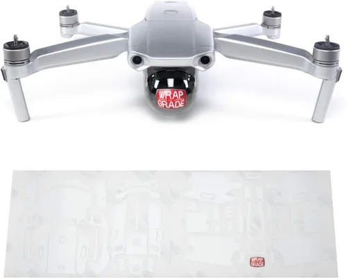 Miniatura 13 de Wrapgrade Unidad Principal Skin Compatible con DJI Mavic Air 2 (Titanio)