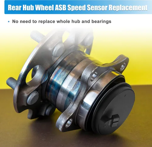 Miniatura 6 de X AUTOHAUX 2 unids Cojinete de cubo trasero ABS Sensor de velocidad para Hyundai Santa Fe para Hyundai Veracruz para Kia Sorento NO. 52750-2B100 2WD