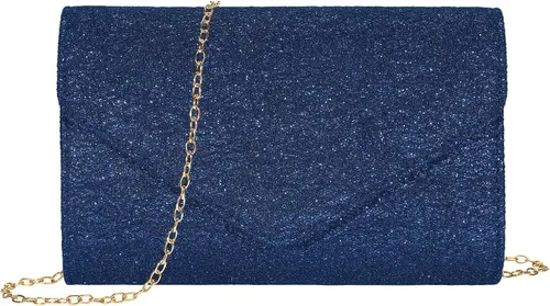Miniatura 9 de UBORSE Bolso de noche clutch de encaje tipo sobre para mujer, formal, elegante, para boda, fiesta, cóctel, bandolera y bolso de hombro