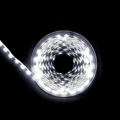 Miniatura 8 de Efavormart - Tira de luces LED de 16.4 pies, impermeable, color blanco frío, ultra brillante, 300 LED de alta densidad, 5050, cinta SMD para debajo