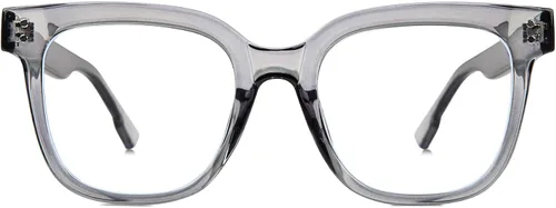 DUCO Gafas superligeras con bloqueo de luz azul para lectura y juegos, anti luz azul, 100% protección UV DC5210