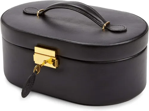 WOLF 280502 Heritage - Joyero ovalado color negro