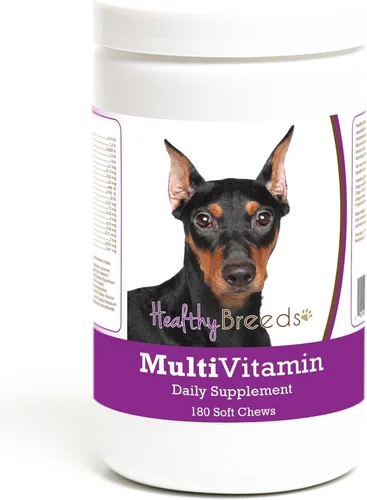 Miniatura 141 de Healthy Breeds Bulldog francés multivitamínico suave masticable para perros 180