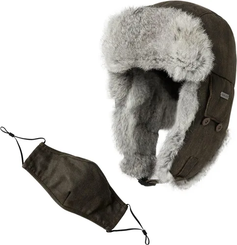 Miniatura 8 de Comhats Gran XL Trapper Trooper Caza Cálido Oído Solapa Rusia Ushanka Invierno Esquí Clima Frío Bombardero Sombreros para Hombres