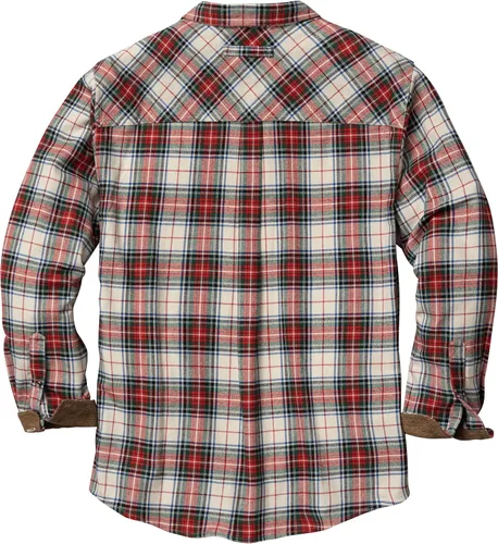 Miniatura 3 de Legendary Whitetails Camisa de franela de manga larga con botones para hombre, 100% algodón