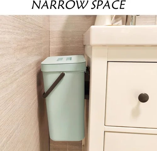 Miniatura 4 de stonespace Contenedor de compostaje para cocina, contenedor de compost para debajo del fregadero, sellado en interiores, cubo de compostaje de 3.2