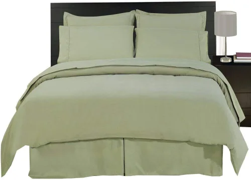 Miniatura 11 de Royal Hotel Bedding Juego de cama en una bolsa de tamaño matrimonial de 8 piezas, 600 hilos, 100% algodón, edredón alternativo de plumón suave, Negro