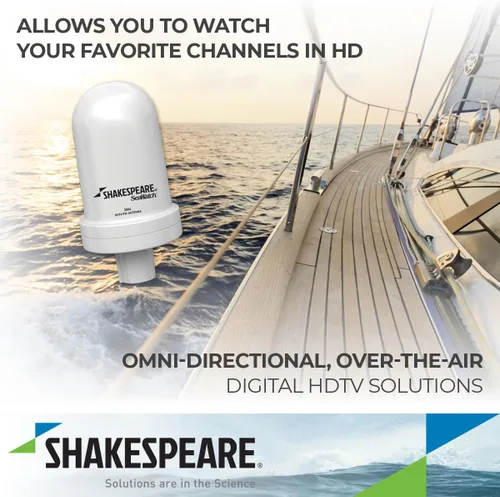 Miniatura 3 de Antena de TV marina Shakespeare 3004 SeaWatch, 4