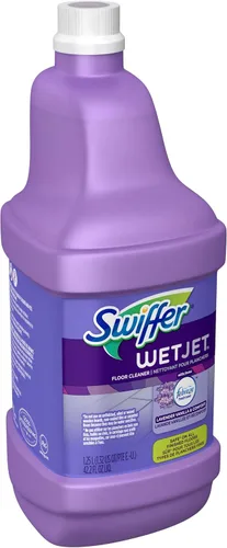 Miniatura 6 de Recambio de solución limpiadora de pisos Swiffer, lavanda, 42.2 onzas líquidas, paquete de 4