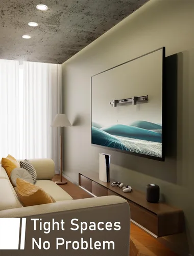 Miniatura 5 de Soporte de pared para TV sin pernos, soporte de TV para paneles de yeso sin taladro, para televisores inteligentes de 22 a 55 pulgadas, soporte