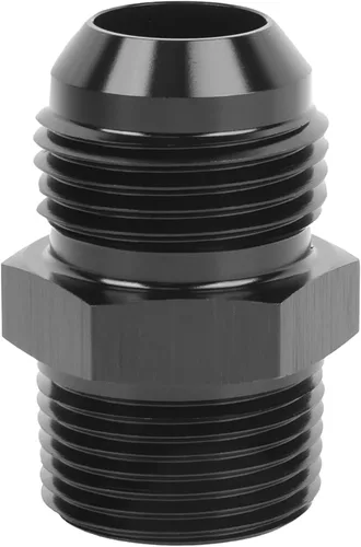 Miniatura 48 de EVIL ENERGY Adaptador de ajuste de 6AN a 3/8" NPT macho de 90 grados, aluminio