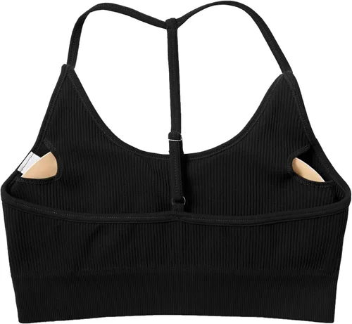 Miniatura 7 de OMKAGI Conjuntos de entrenamiento para mujer, sin costuras, brasier deportivo, levantamiento de glúteos, pantalones cortos de entrenamiento