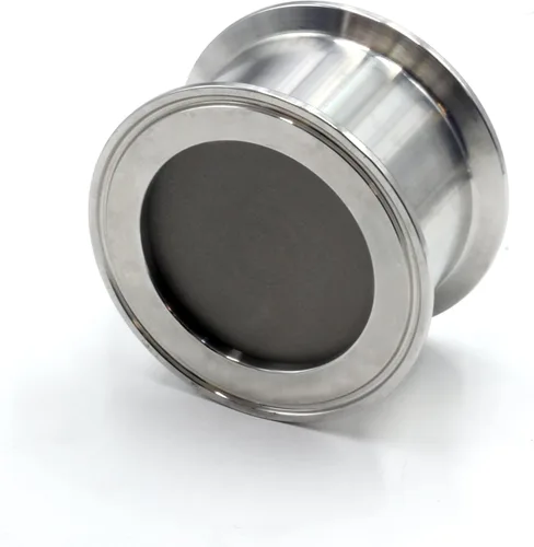 Miniatura 5 de HFS (R) Placa de filtro de triple abrazadera de 3 pulgadas con soldadura inferior con filtro de pantalla de 0,5 micrones Acero inoxidable 304