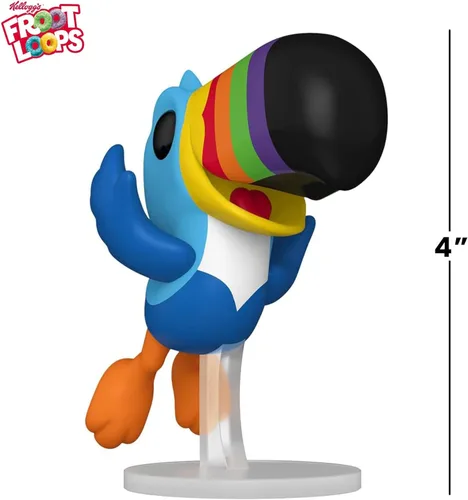 Miniatura 3 de Funko Pop! Ad Icons: Kelloggs - Toucan Sam Flying - Figura de vinilo coleccionable - Idea de regalo - Producto oficial - para niños y adultos - Ad