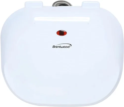 Miniatura 3 de Brentwood Appliances TS-605 - Parrilla eléctrica de contacto con capacidad de 2 rebanadas, color blanco