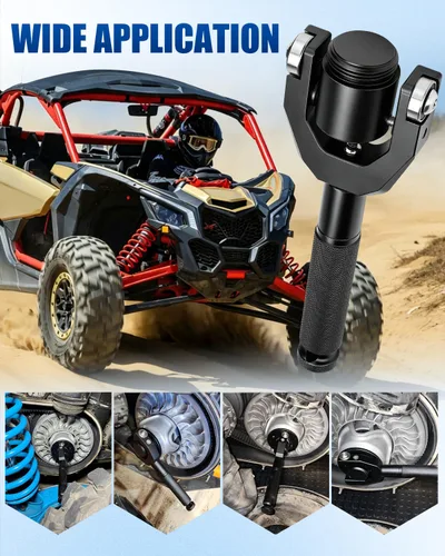 Miniatura 6 de X3 - Herramienta de cambio de correa compatible con Can-Am Maverick X3 Max DS RS MR RC Turbo R 2017-2021, se adapta a la base de rueda de 64 o 72