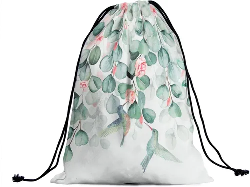 Miniatura 51 de Bolsa de agarre de gimnasia de piel de animal, bolsa de gimnasia con cordón ajustable, bolsa de cuerda para fauna silvestre, Mariposas Galaxy